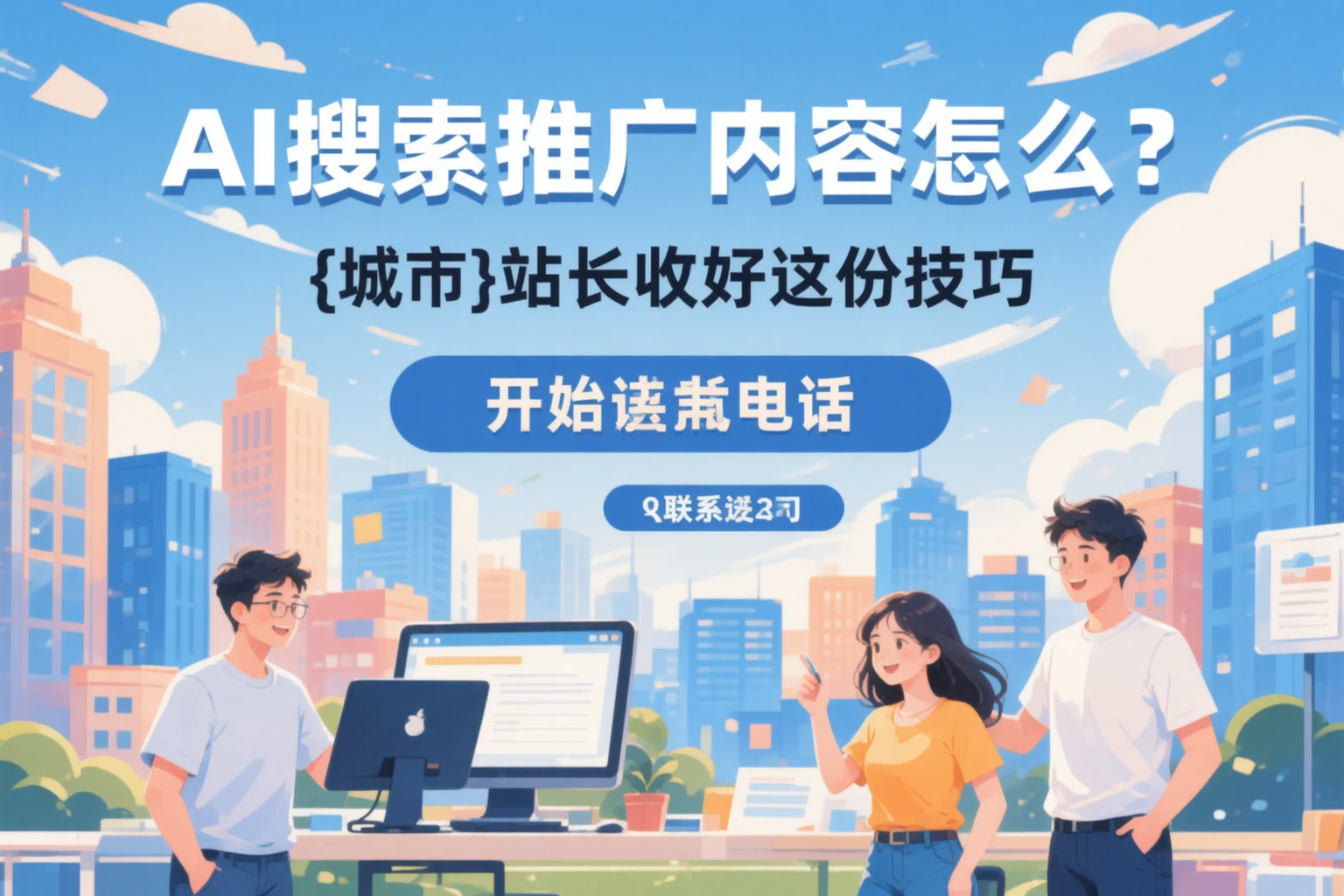 AI搜索推广内容怎么写？萍乡站长收好这份技巧