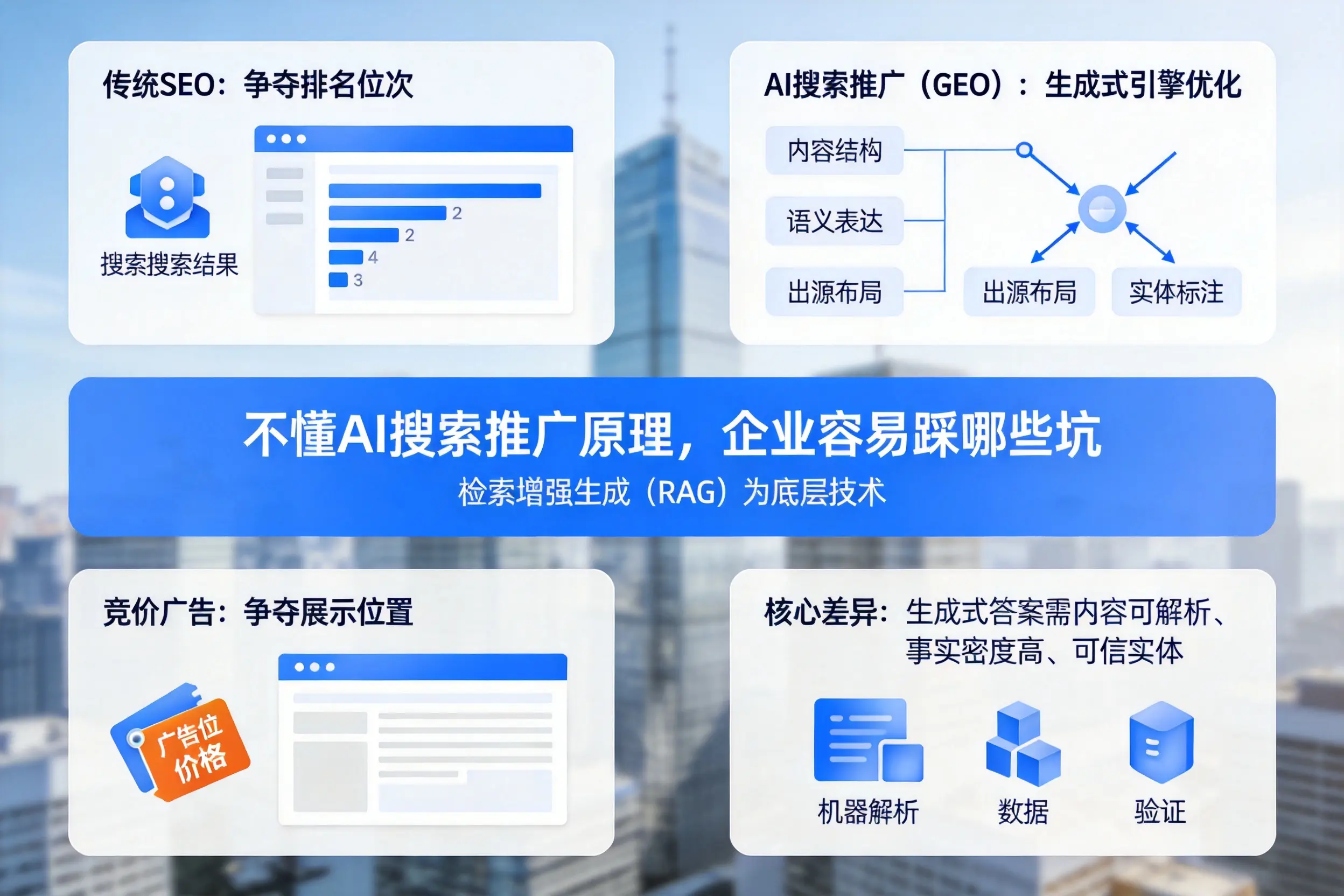 不懂AI搜索推广原理，萍乡企业容易踩哪些坑