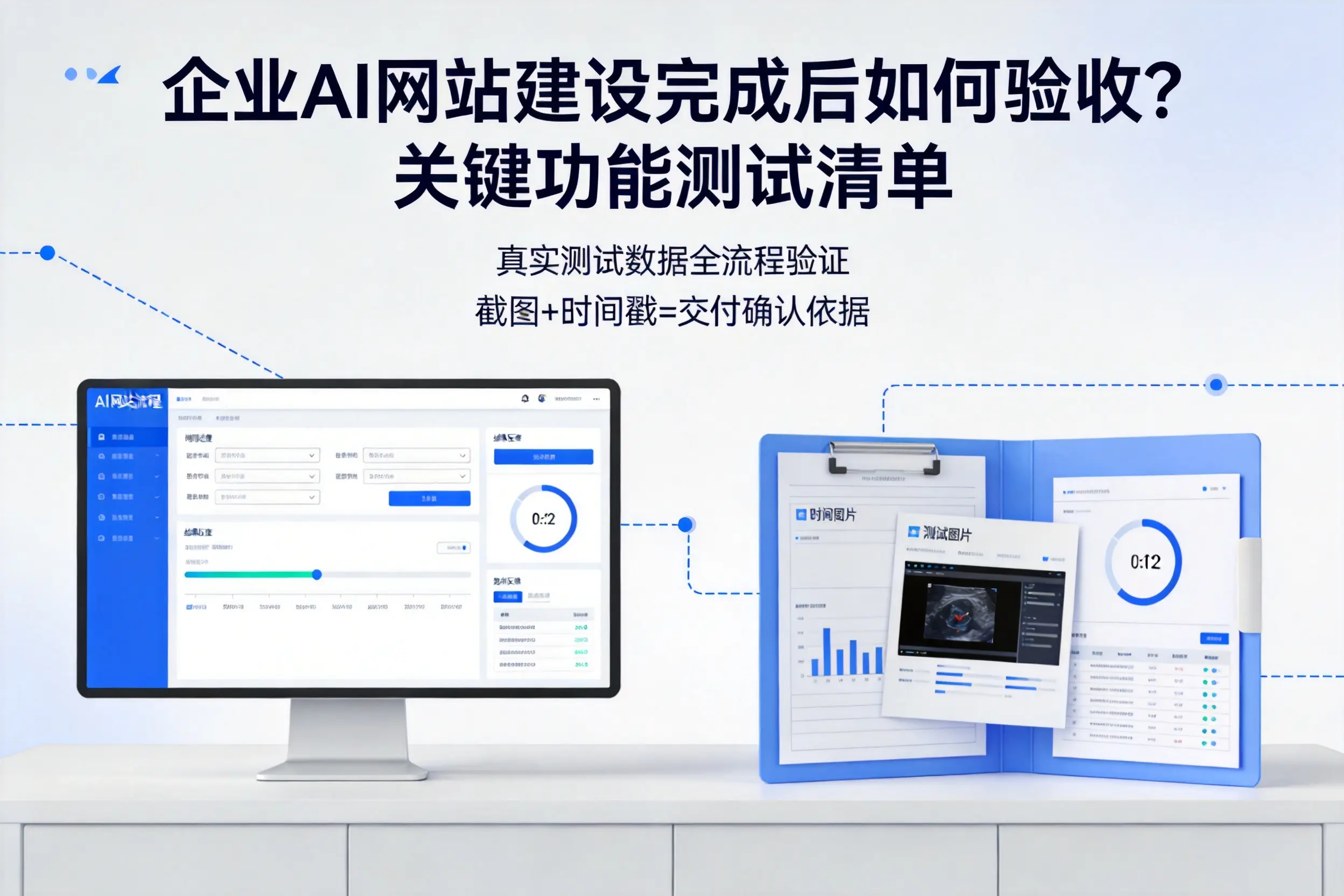 萍乡企业AI网站建设完成后如何验收?关键功能测试清单