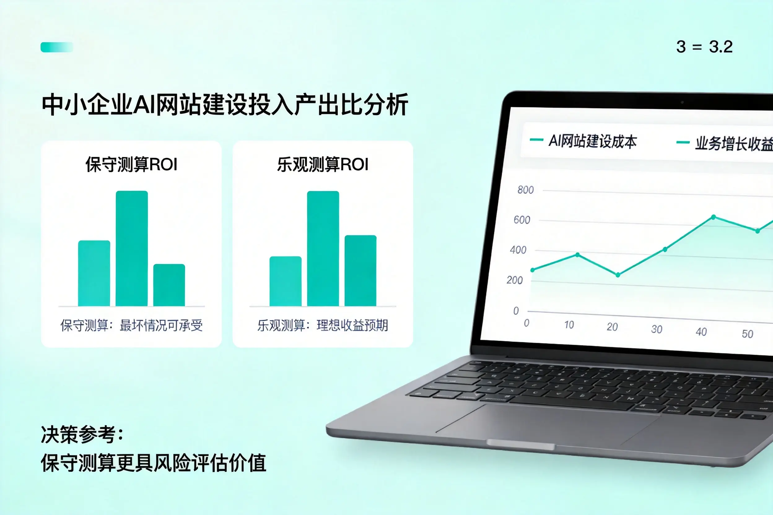 萍乡中小企业AI网站建设投入产出比怎么算？先看这份分析
